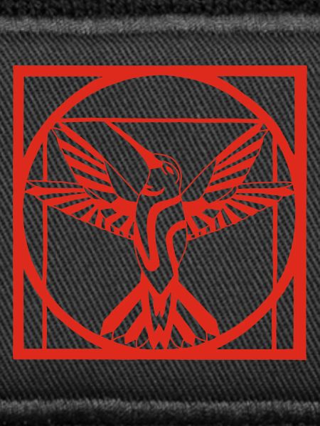 Vitruvius red bird