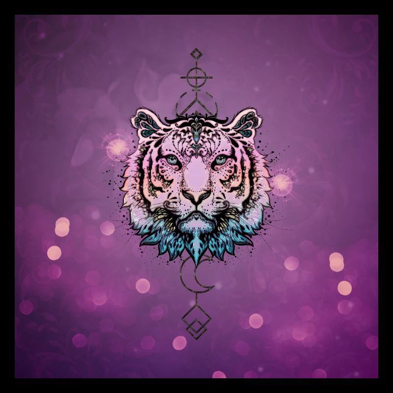 Wunderbarer bunter Tiger