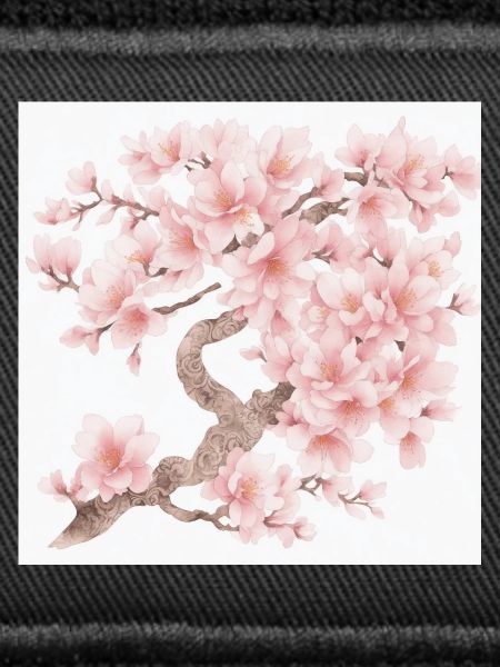 Japanese cherry tree blossoms
