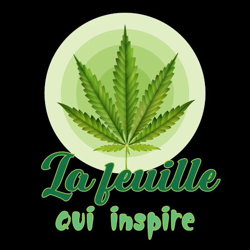 La feuille qui inspire - Feuille de cannabis - Bob