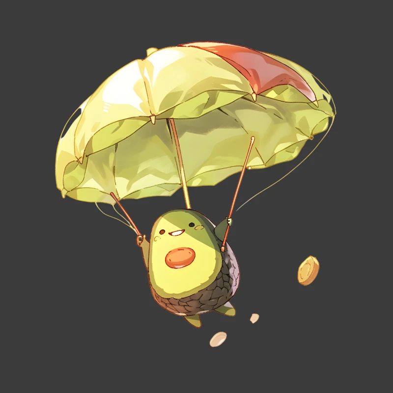 Skydiving Avocado