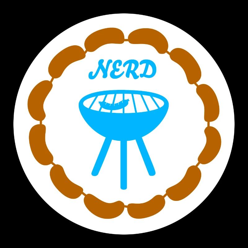 Chaîne de saucisses Grillades Nerd Camping Bratwurst Grill