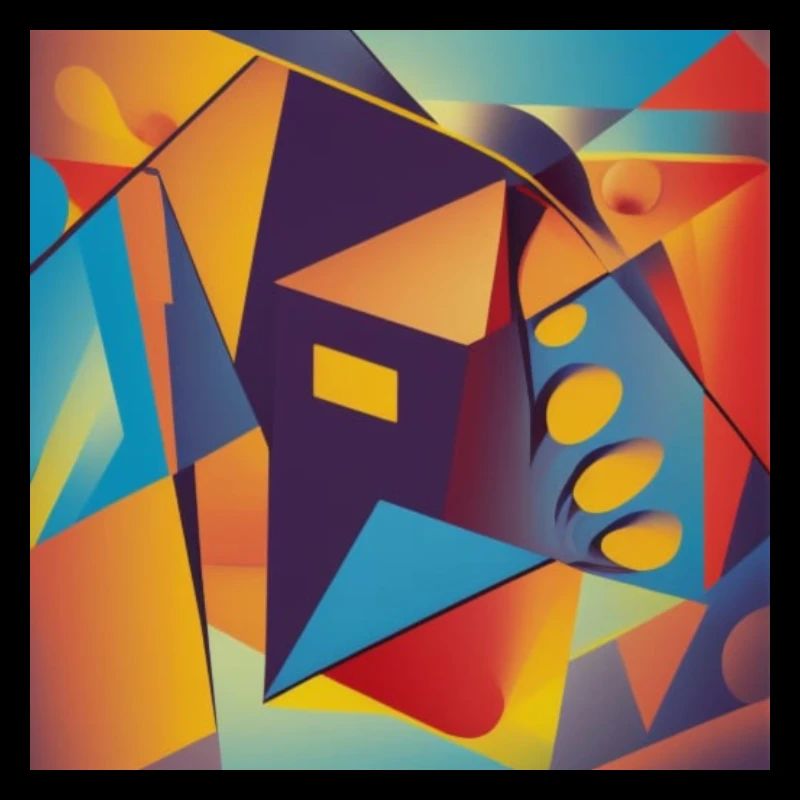 Coucher de soleil coupé