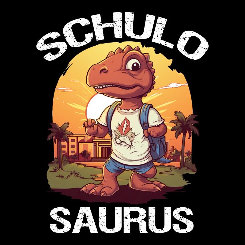 Schulosaurus Student Teacher Outfit Inscription à l’école