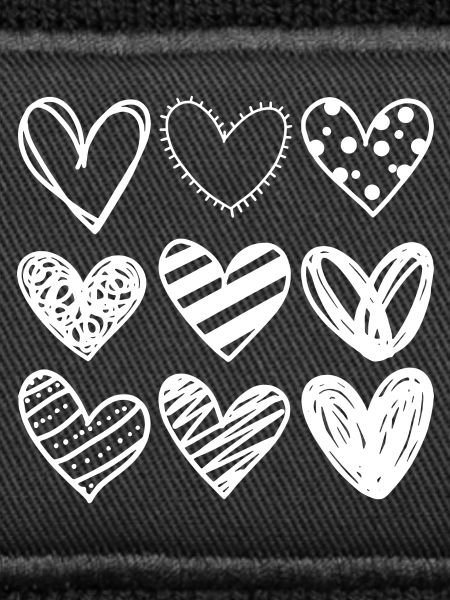 Doodle Hearts Sketchset
