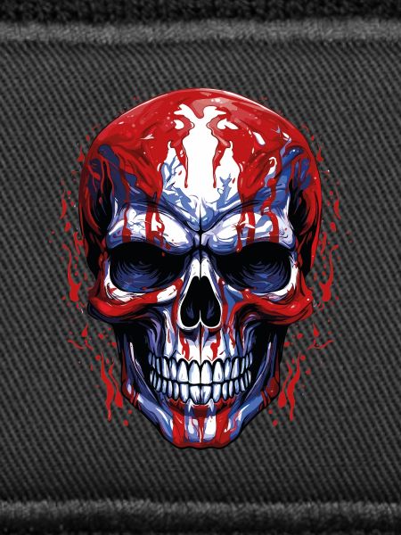 Flags Skull Graphic