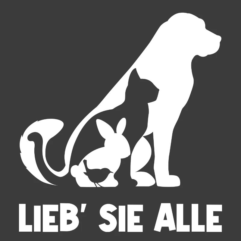 J’aime les animaux Déclaration Chien Chat Animaux de compagnie