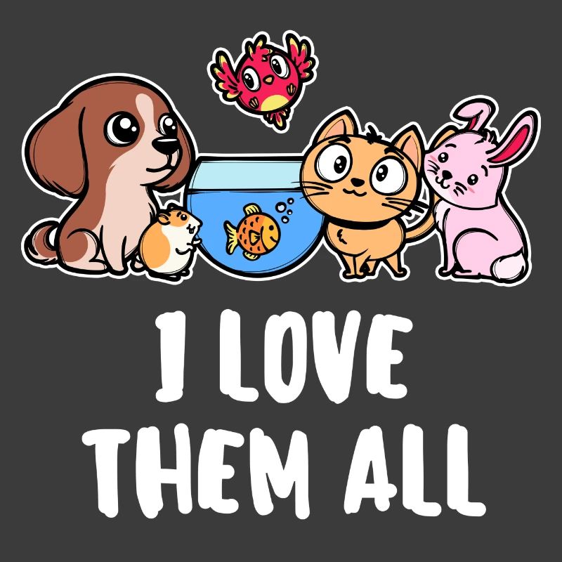 Poisson J’aime les animaux Animaux de compagnie Déclaration Chien