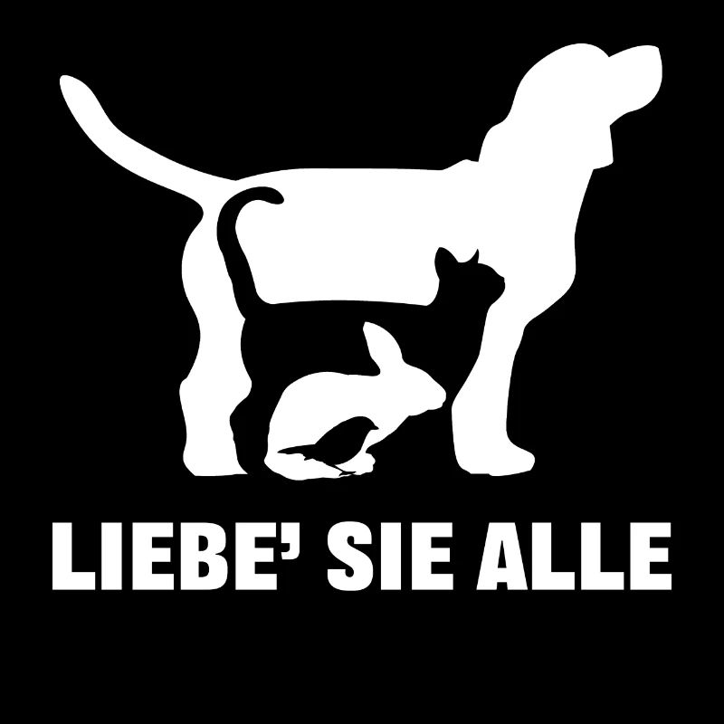 Katze Hund Statement Haustiere Häschen Tiere