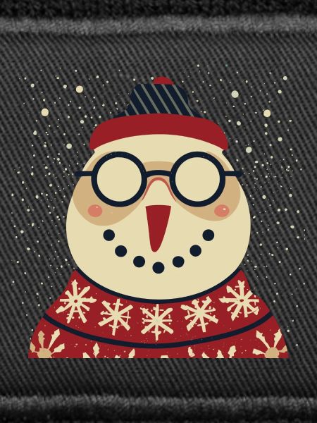 Winter Eulenpullover mit Brille
