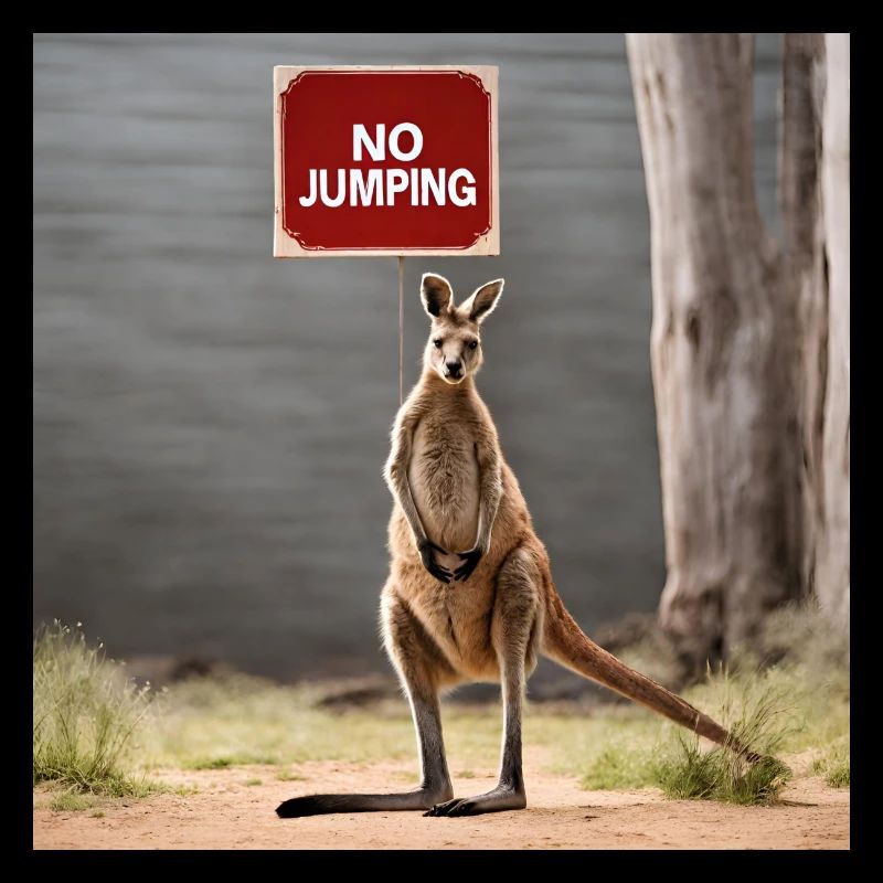 NoJumping - Kangaroo MEME