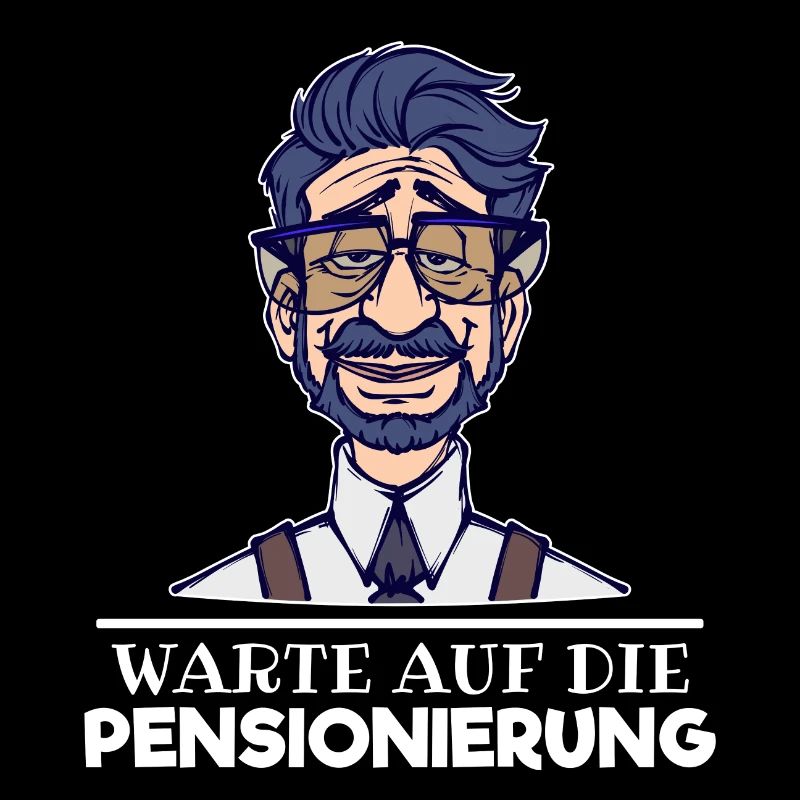 Ruhestand Senior Freizeit Pensionierung Statement