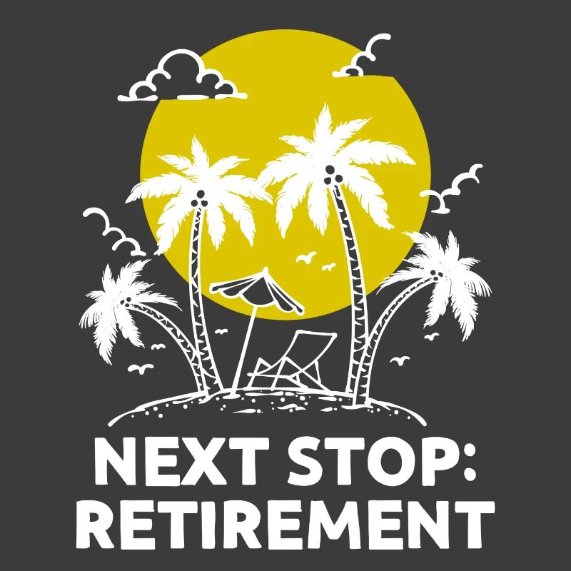 Ruhestand Statement Freizeit Abschied Pensionär