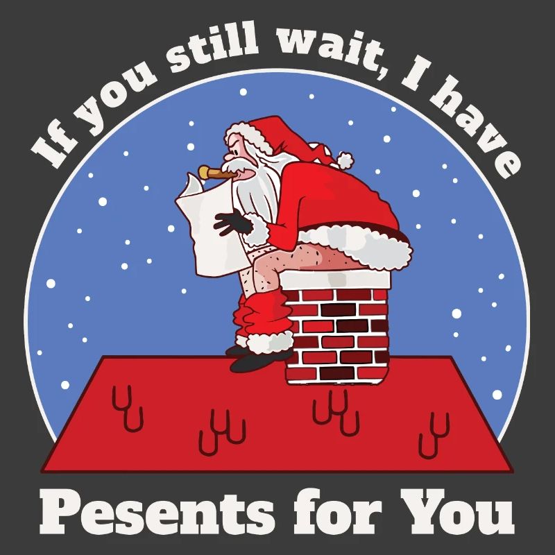 Lustige Weihnachtsmann
