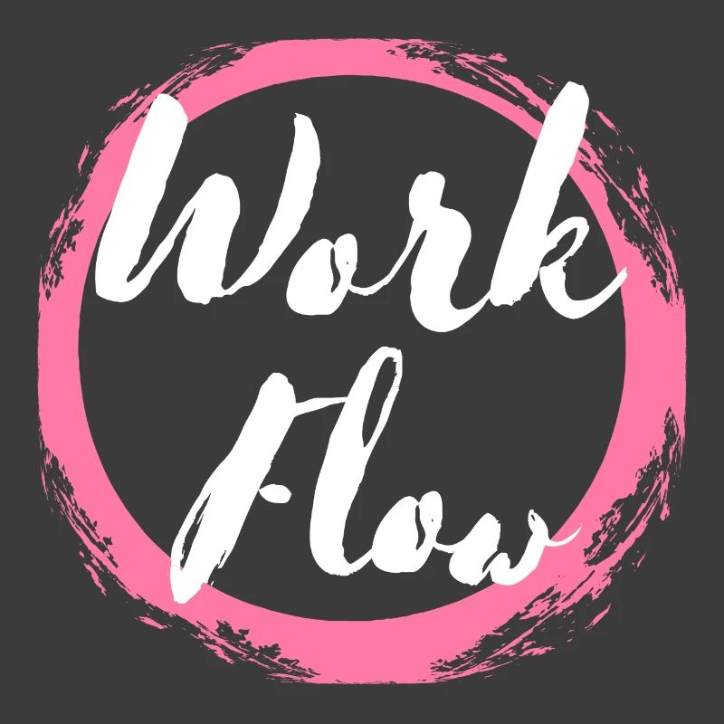Work Flow Productivity Focus Motivation Shirt
