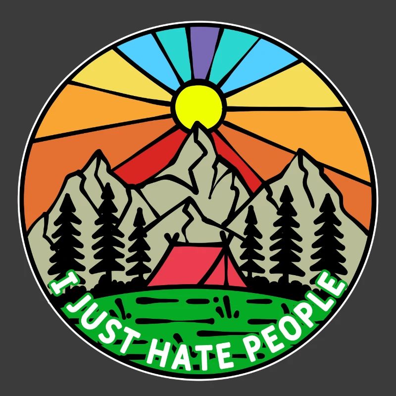 Mountains, Nature, Camping, Hiker, Statement Tents