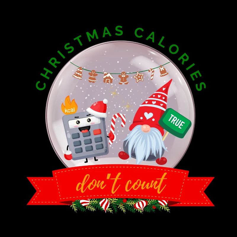 Weihnachtskalorien zählen nicht Kekse Rechner