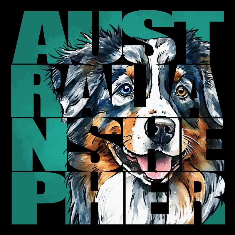 Australian Shepherd Portrait