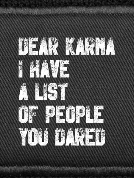 Dear Karma