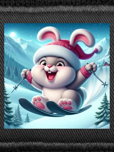 Bunny Jumping Ski Christmas