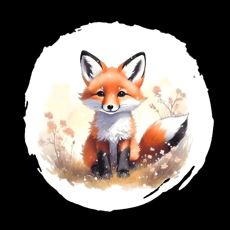 Aquarelle de renard