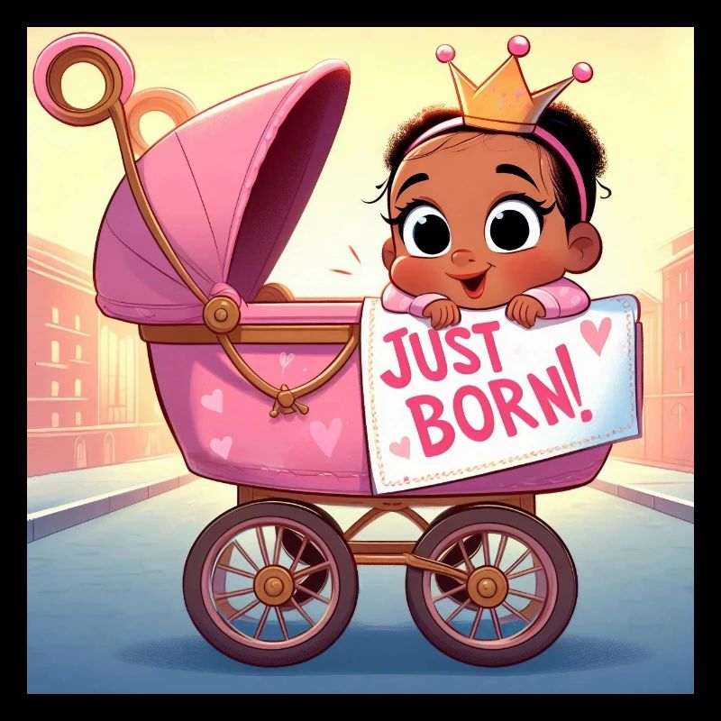 Gerade geborenes Mädchen