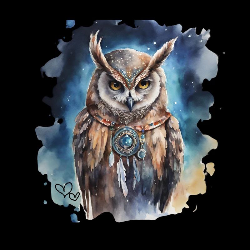 Krafttier Eule, Weisheit, Intuition, Schamanisches