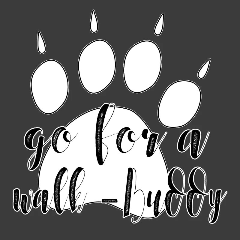 Go for a Walk Buddy – Conception de chien