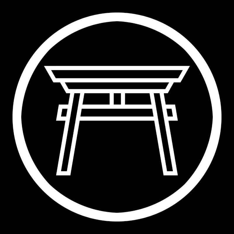 Couleur blanche torii