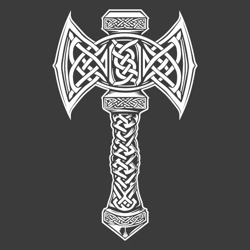 Mjöllnir Wikinger-Symbol