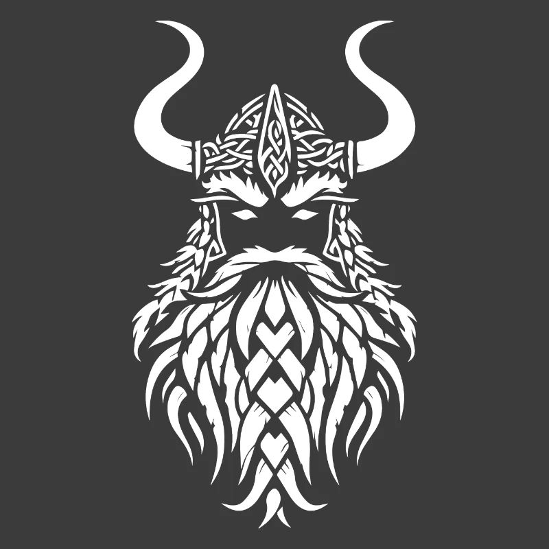 Viking warrior head