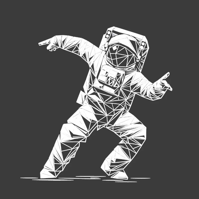 Geometric Spacesuit Dance