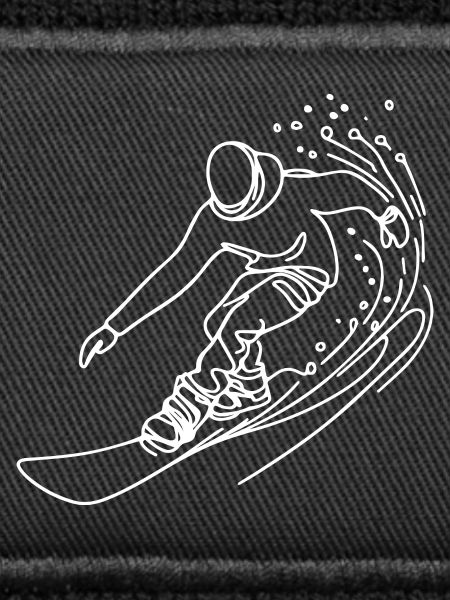 Snowboarder Drawing