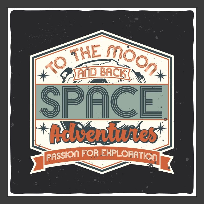 Panneau d’inspiration d’aventure spatiale