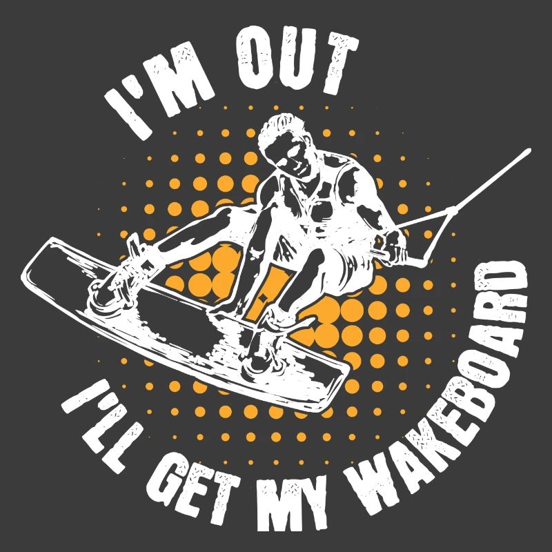 Kitesurfer Statement Wakeboard Surfing Stunt