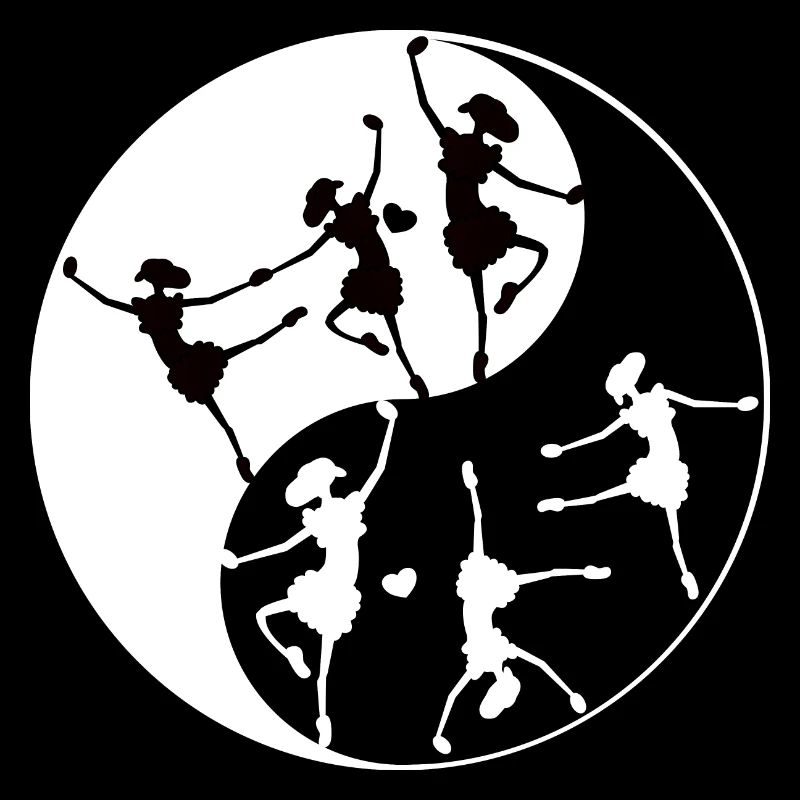 Ballet Dancing Yin Yang