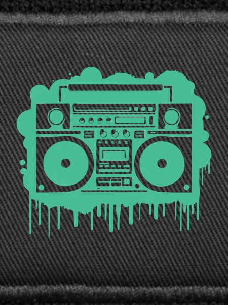 Cyan Boom Box (Seethrough)