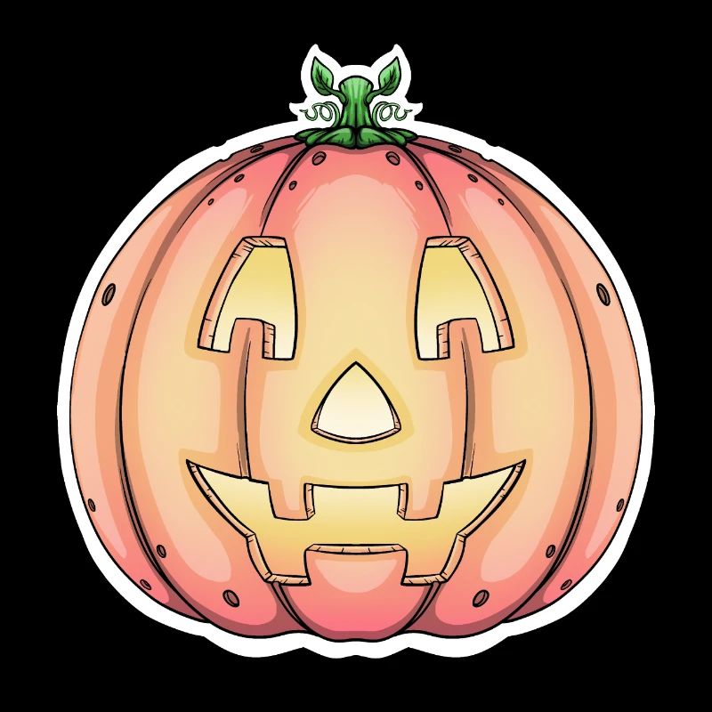Conception de citrouille d’Halloween Jack-o'-Lantern