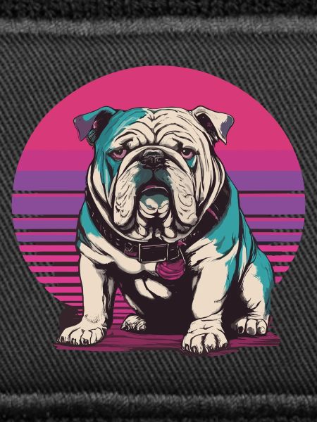 Retro Bulldog Illustration