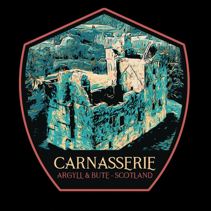 Illustration Château Carnasserie, Écosse