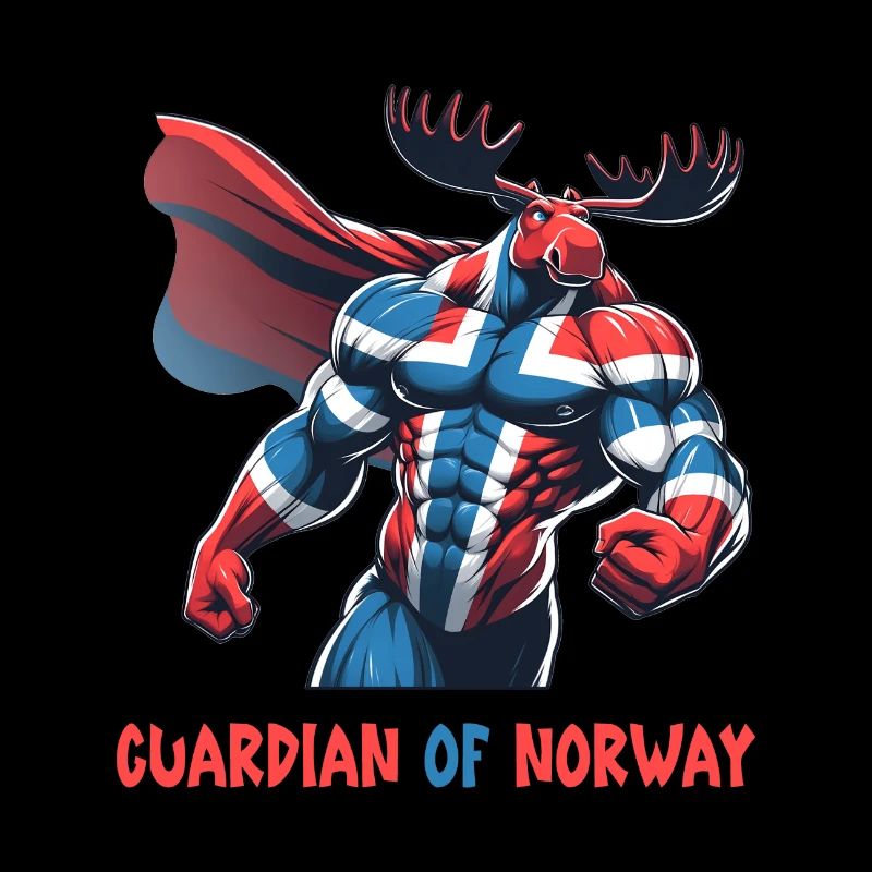Wächter von Norwegen Elch