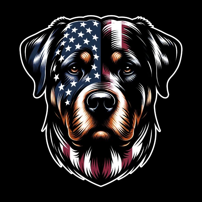 Rottweiler USA Hunde Design