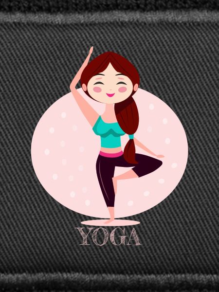Yoga-Mädchen