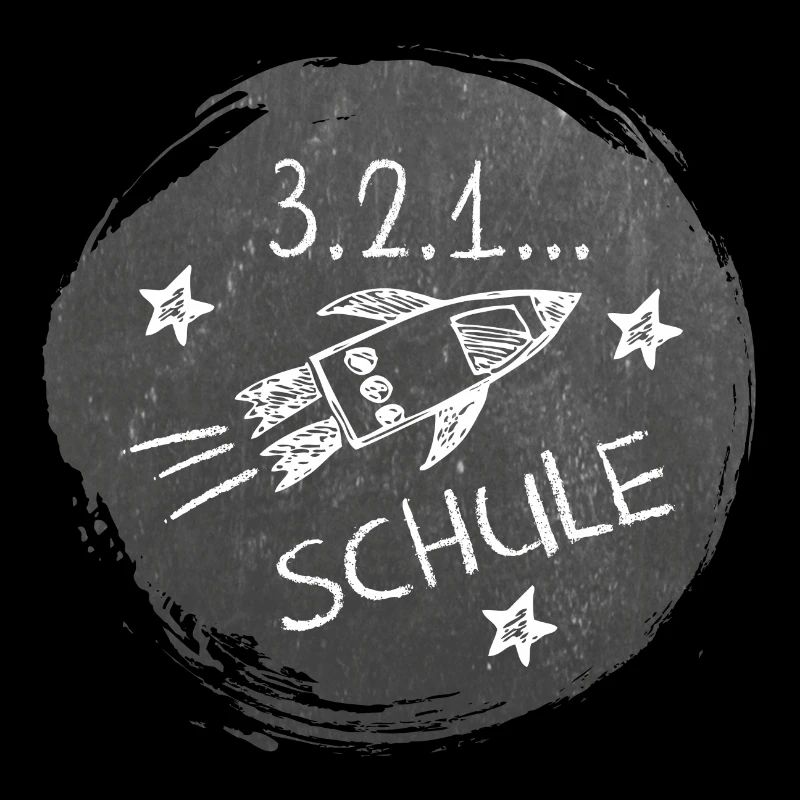 Schulstart - 3-2-1-Schule | Rakete Tafeloptik