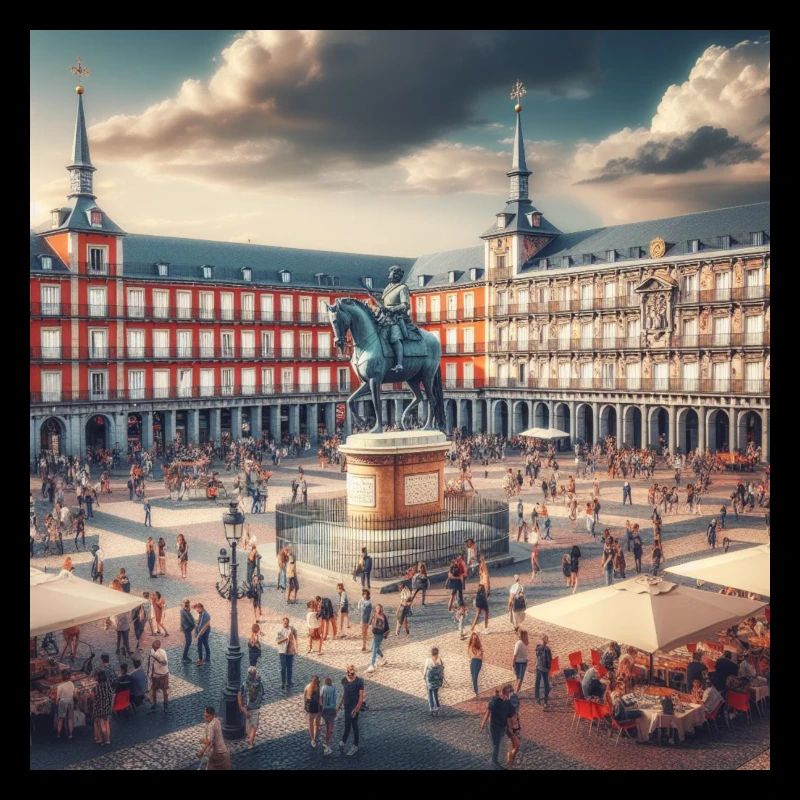 Plaza Mayor à Madrid