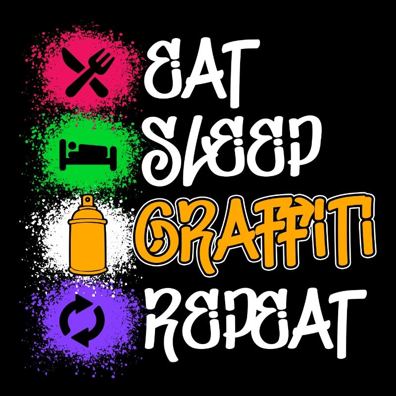 Drawing Illustration Graffiti Sprayer Street Art