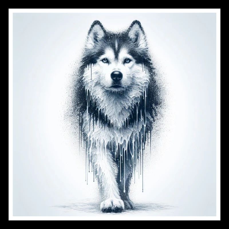 Schlittenhund