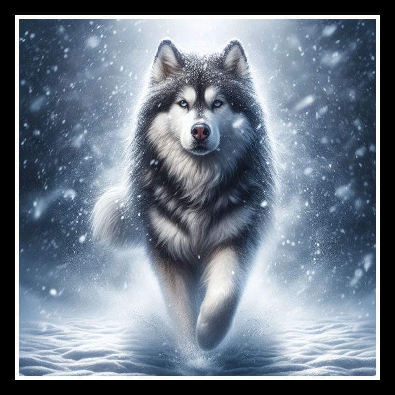 Schlittenhund
