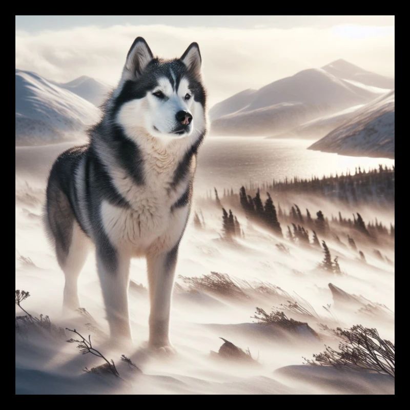 Schlittenhund