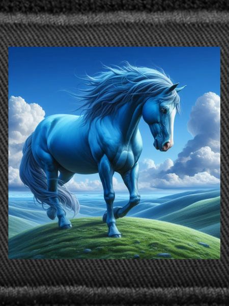 Cheval bleu